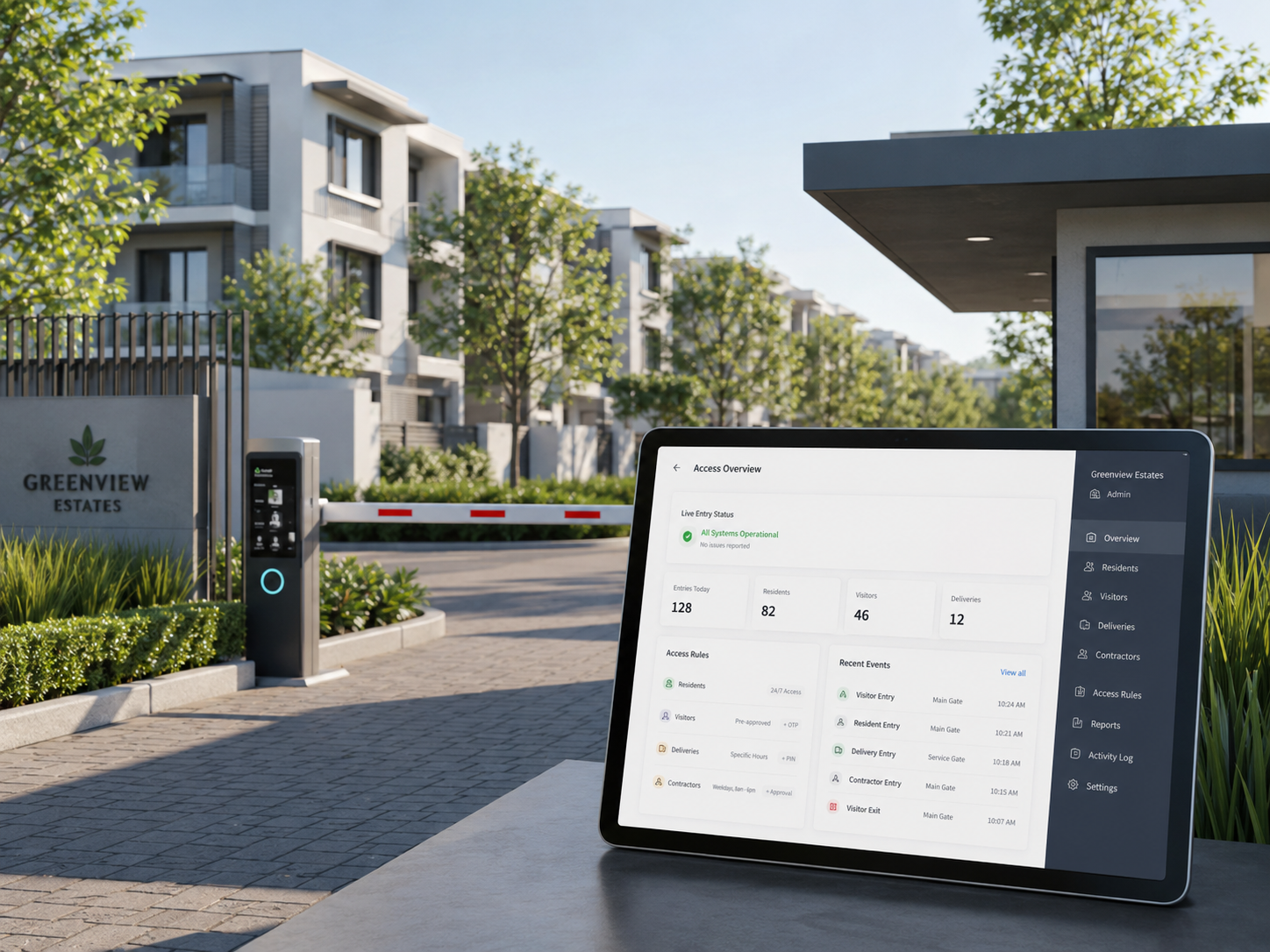 Residents access